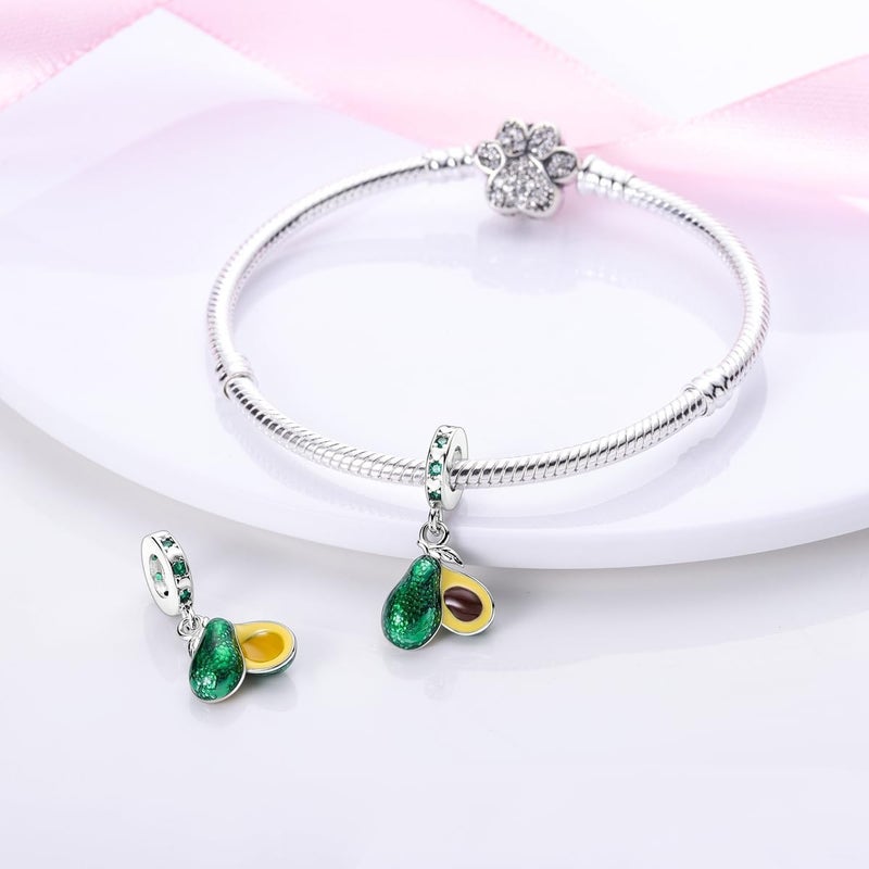 CYCUFF Store 925 Sterling Silver Charms Suitable for Charm Necklaces, Bracelet Pendants Beads Jewellery Gift for Women Family Friends - Image 2